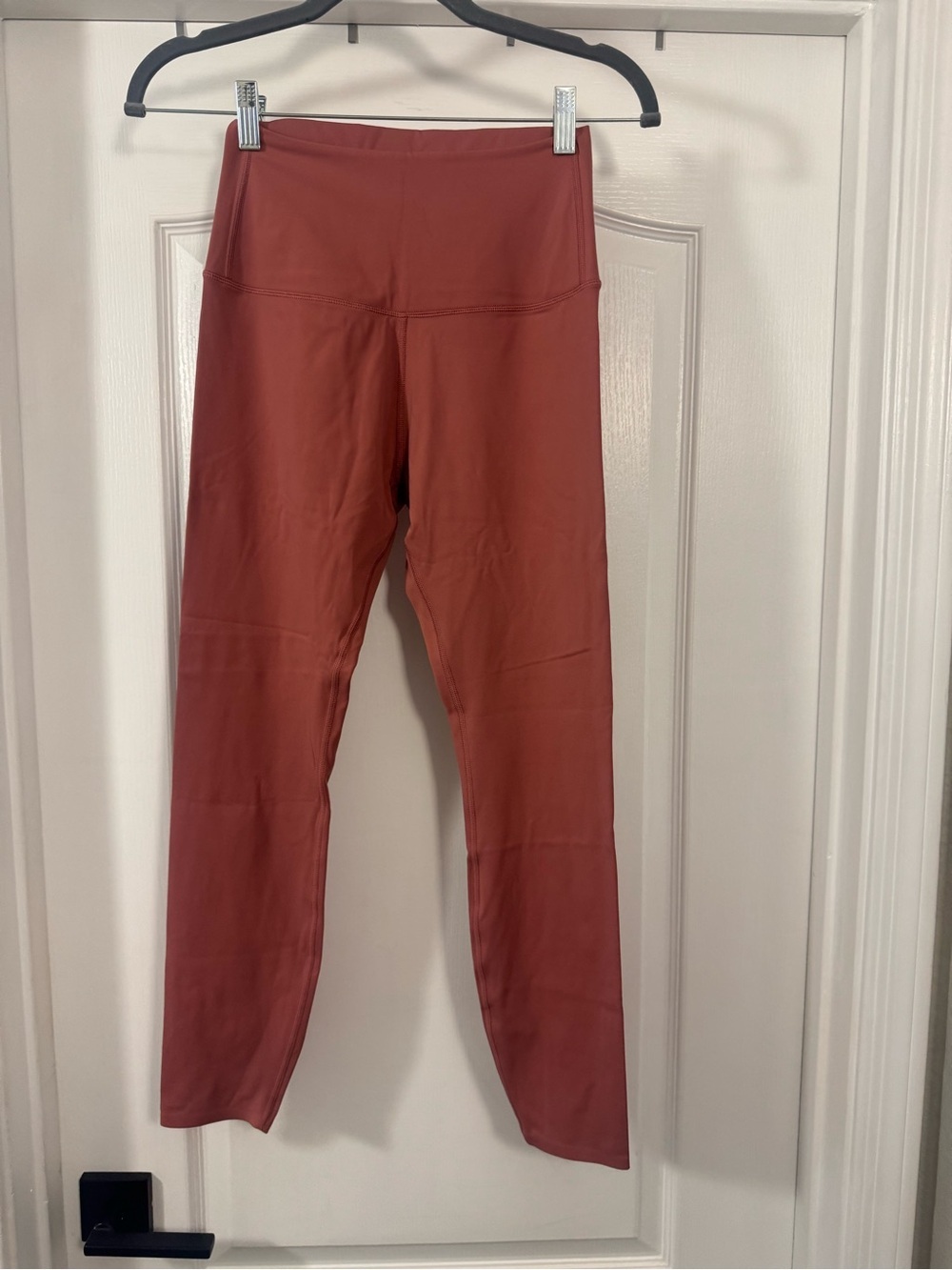 Tavi Women's High-Waist Rust/Mauve/Dusty Rose Pink Leggings - Picture 1 of 6